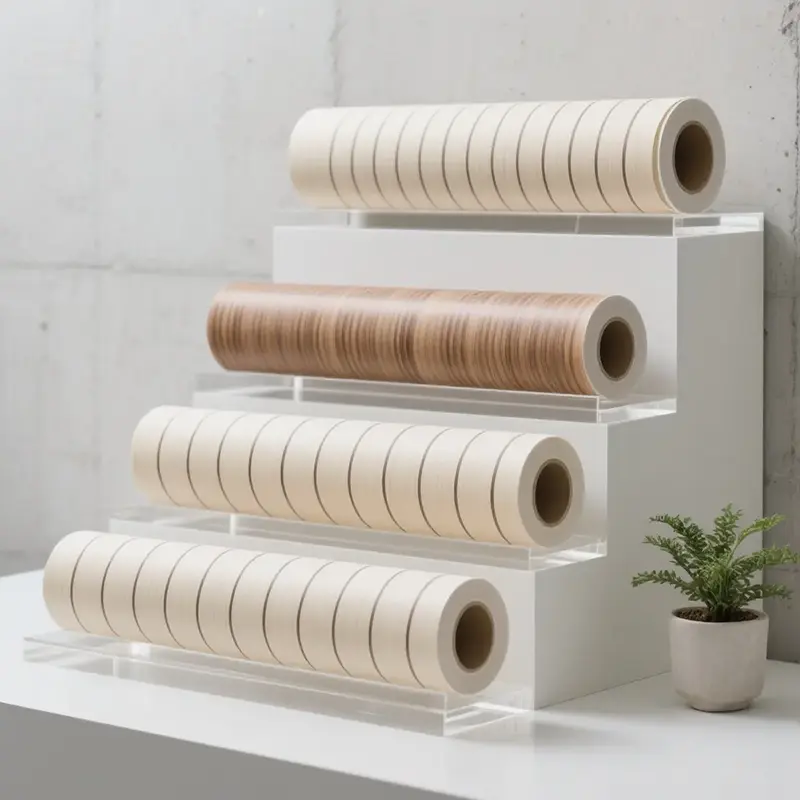 कारखाना मूल्य काठको दाना सजावटी फिल्म