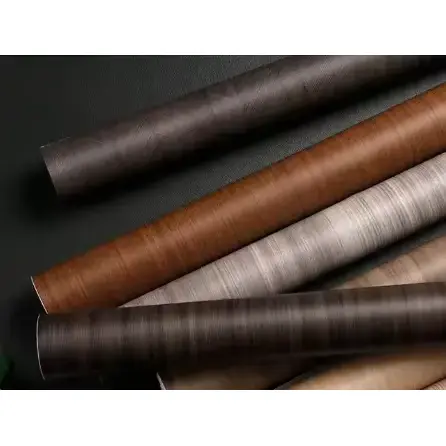 फर्निचर फोलीहरू रोल काठका ग्रेट सजावटी pvc फिल्महरू