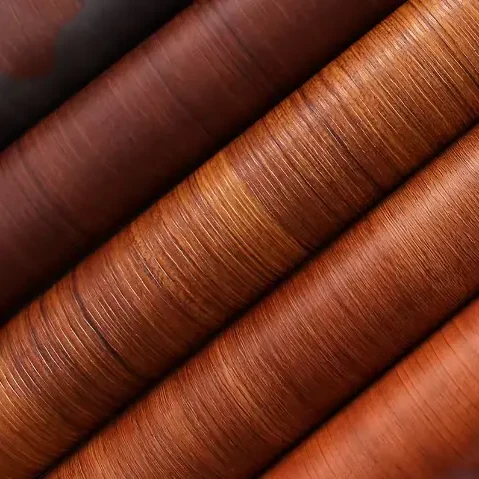 PVC लेमिनेसनले ढोकाको लागि फिल्म रोल अवशोषण गर्दछ