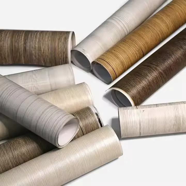 MDF को लागी PVC लेमिनेसन फिल्म