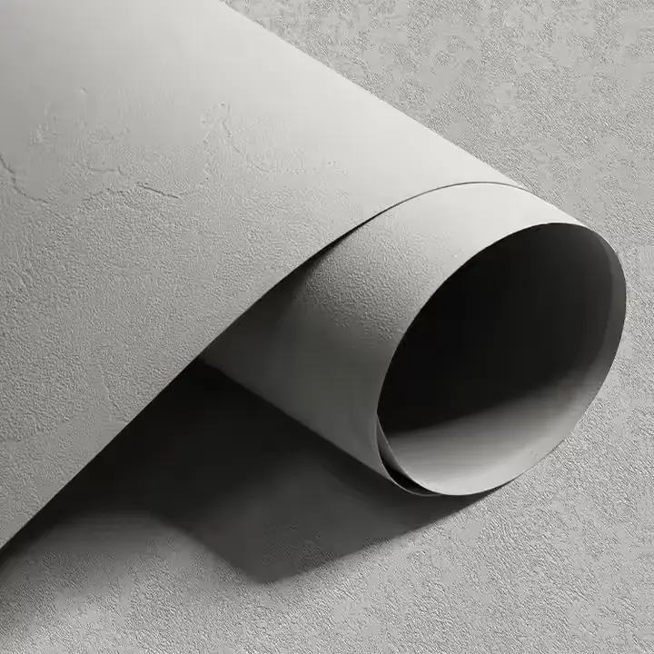 ढु stone ्गा बनावट PVC लेमिनेट वाल सजावट फिल्म